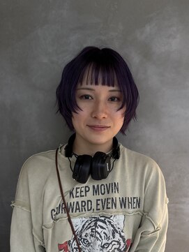 ヘアーブレイス(hair brace) ニュアンスショートボブ