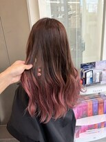 アライブ ハラジュク(ALIVE harajuku) ブリーチインナーバレイヤージュグラデーションカラー夕貴