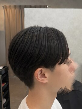 シエテ 津田沼(Siete) MEN’S/リバースセンターパート/ニュアンスパーマ/津田沼