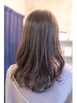 クレオメ 田町店(Cleome)&nbsp;デジタルパーマ前髪サイドバングロング薄めバングフェミニン美髪