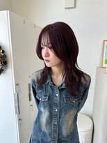 アオトスイ(aotosui) ハッシュカット×艶カラー