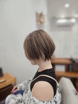 ツナグ(TSUNAGU)&nbsp;質感と量感にこだわったショートスタイル×透明感カラー