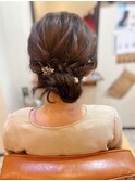 大人かわいいダウンアップ