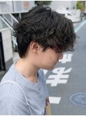 シャドウパーマ 韓国風パーマ ルーズパーマ