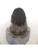 フラップ(FLAP)&nbsp;【FLAP】グラデーションカラー ☆グレーアッシュ