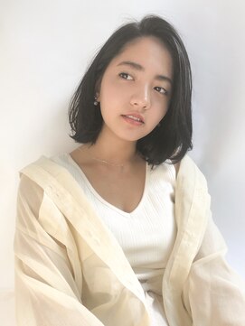 ミンクス 青山店(MINX) 【MINX清水】黒髪 大人ボブ 大人かわいい