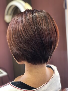 エムウィッシュ(M Wish) シンプルショート/大人可愛い丸みショートボブ/ミニボブ/小顔