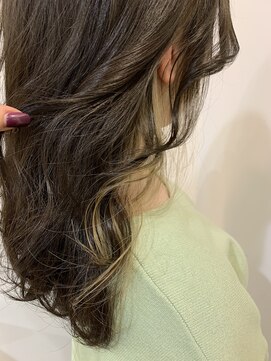 ロロネー 梅田(Lolonois) 【Lolonois梅田】カーキ×ハニーベージュ☆(岡崎美咲)