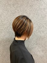 アニュー ヘア アンド ケア(a New hair&care)&nbsp;うる艶髪/くびれヘア/暖色系カラー/シクレットハイライト