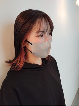 アルジャーノン グリーン(ALGERNON GREEN) イヤリングカラー/インナーカラー/ピンク/ブリーチ