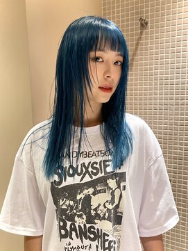 ロールアップスリーブス(ROLL UP SLEEVES) blue sapphire