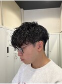 【平山 明樹】波巻きスパイラルパーマ+カット