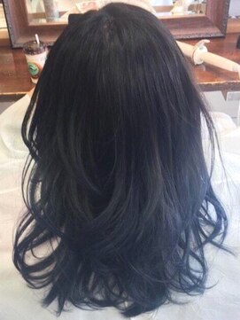 ヘアークリアー せんげん台 大人可愛い20代30代40代 グラデーションカラー ブルーカラー