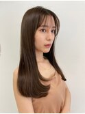 ＼ナチュラルロング／トリートメント×縮毛矯正