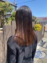 オリオリ(OliOli)&nbsp;肩下ロングヘアー×酸性ストレート