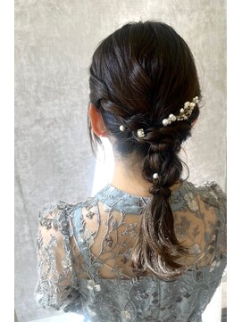 スタイル 横浜(STYLE) 横浜／ヘアセット／編みおろし／カチモリ