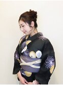 浴衣着付け＋ヘアセット