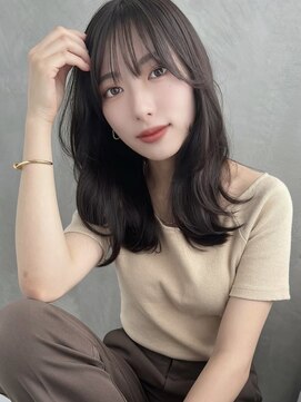 ソヨン 金山店(SOYON) 小顔/外ハネ/ミディアムレイヤー/レイヤーカット/2wayバング