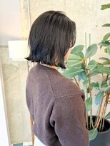 ノエ(noe) ミニボブ/オリーブグレージュ/20代30代yr82