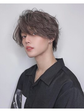 ユーフォリア 渋谷グランデ(Euphoria SHIBUYA GRANDE) ニュアンスパーマ　ベージュカラー　ミディアム