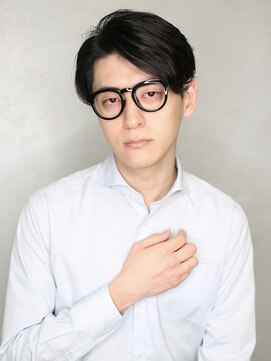 バース(BIRTH) 天神【BIRTH】ビジネスヘア×コンマヘア×ブルーブラック　2