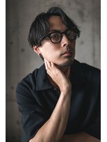 サップ 吹田店(Sup)&nbsp;【Sup】センターパート/ニュアンスパーマ/メンズパーマ/メンズ