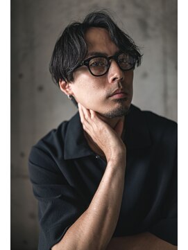 サップ 吹田店(Sup) 【Sup】センターパート/ニュアンスパーマ/メンズパーマ/メンズ