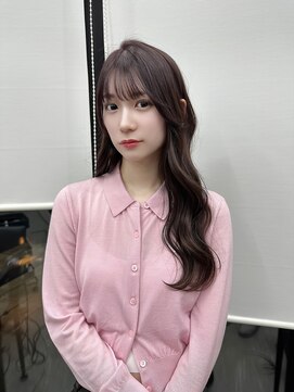 ユアーズヘア 東新宿店(youres hair) レイヤースタイル×ラベンダー