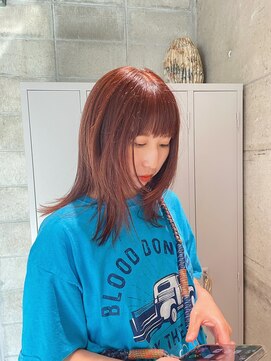 アイデンアンドティティ(IDEN AND TITY) orange color