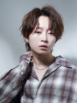 アルファ 新宿(alpha) 波巻き/ハイライト/マッシュパーマ/ウルフ/センターパート[新宿]