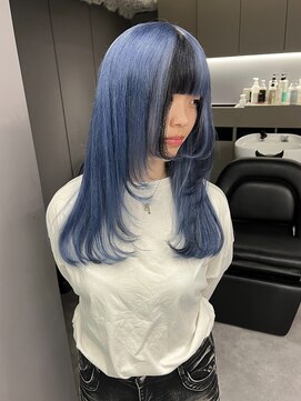 ロテ 名古屋 名駅店(Lote.) ホワイトグレージュ/デジタルパーマ/フェザーパーマ/名駅