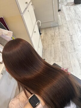 アルーシェ 錦糸町店(Alushe) ストロベリーミルクブラウン【髪質改善/錦糸町】