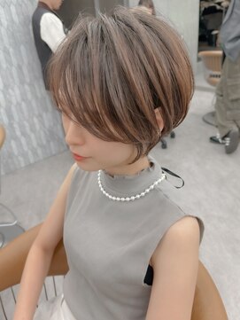 ロンド エスポワール 錦糸町(Lond espoir) ミニウルフレイヤーカット顔周りカット前髪カットショート錦糸町