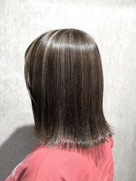 ラック(LUCK) ハイライト/船橋/くすみベージュ/細めハイライト