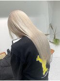 ◎ブロンドハイトーンカラーデザインカラーアンブレラカラー金髪