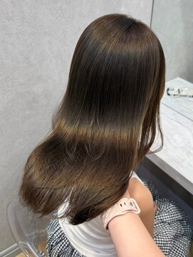 ロンド フィーユ(Lond fille) くびれヘア/顔周り/韓国/ボブ/レイヤーカット/前髪/カラー/銀座