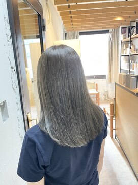 エイト 福岡天神店(EIGHT fukuoka) グレージュカラー