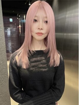 ペレ 梅田(PELE) ミディアムヘア/デザインカラー/フェイスフレーミング/梅田