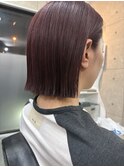 切りぱなしボブ