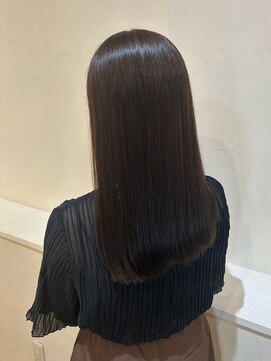 セットアップ 岡山北長瀬店(SET-UP) ストレートロング/髪質改善/ダークトーンロング/サラサラ/美髪