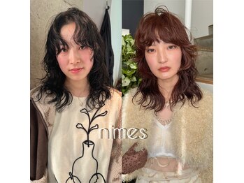 nimes栄 パーマ/レイヤーカット/ボブ 【ニーム】