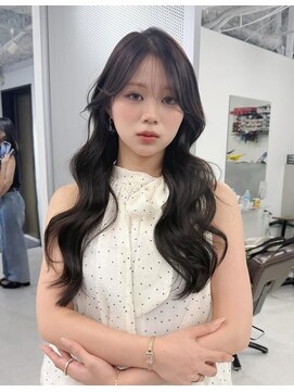 ハピネス クローバー 学園前店(Happiness CLOVER) グレージュカラー　くびれ巻き　髪質改善