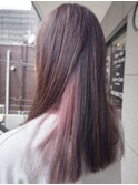ブリーチハイライト髪質改善ダブルカラーレイヤーカット