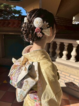 ラ シェンテ 宝塚(La Sente) ふわふわアップシニヨン