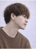 MEN’S HAIR/サーフカール/刈り上げセンターパート/心斎橋