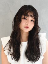 アース 一宮店(HAIR & MAKE EARTH) おしゃれなバングパーマスタイル