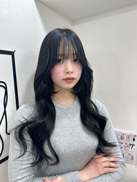 セディアル(SEDEAL) ブルーブラック/シールエクステ/10代/韓国