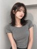【動きが欲しい方】レイヤーカット+デザインパーマ＋トリートメント　￥12400