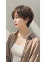 ルシードスタイル ラルーチェ(LUCIDO STYLE La Luce)&nbsp;丸みショート×ショートボブハンサムショート30代40代50代