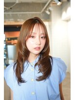 ラヴィズム 名駅店(LUVISM)&nbsp;顔周りレイヤー/ダブルカラー/髪質改善/ケアブリーチ名古屋/名駅